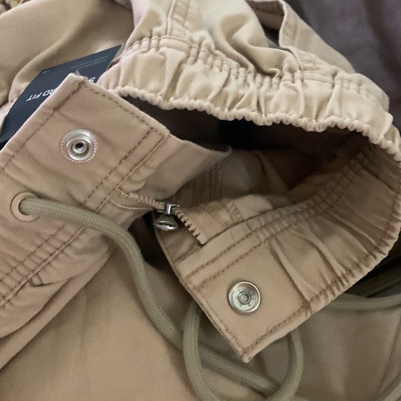 NWT tall Jordan Collab Travis Scott Carpenters khaki canvas pants XLT joggers - Picture 3 of 16